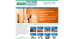 Desktop Screenshot of apacpaper.com